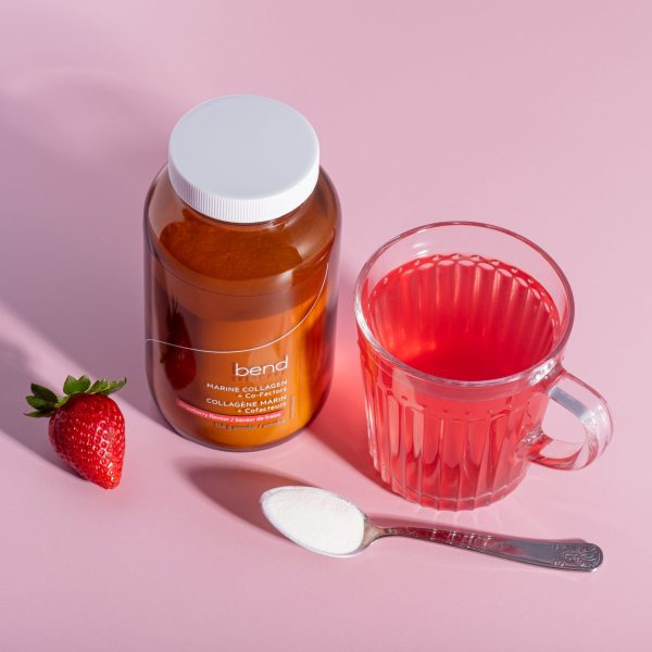 Bend Beauty - Marine Collagen & co-factors (aardbeismaak)
